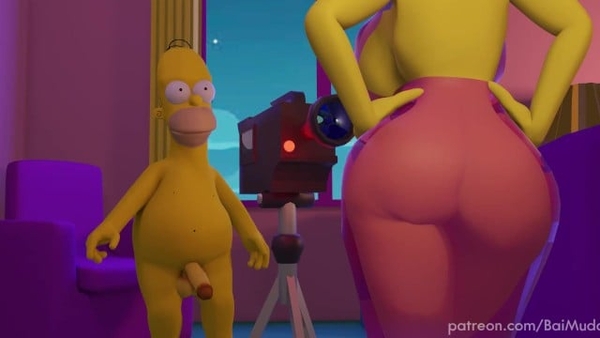 The Simpsons - Marge And Homer Make A Sextape - Porn Parody [The Simpsons]