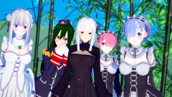 Re:zero: Waifu Fuckfest (3d Hentai) [Games, Re Zero, Uncensored]