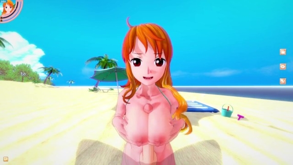 Redhead Nami Hentai Creampie [Cartoon, Games, One Piece]