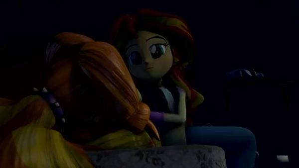 Equestria Girls - Sunset X Adagio - El secreto de Sunset Shimmer CLOP 3D [My Young Pony (MLP)]