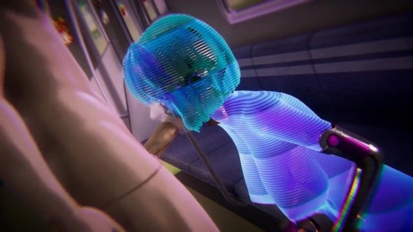 Cyberpunk - Sex With Holographic Girl - 3D Porn [3D, Cyberpunk]