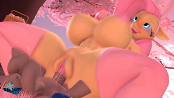 Hooves Art - Artist Boy x Fluttershy (Part 2) Extended 60fps [My Young Pony (MLP)]