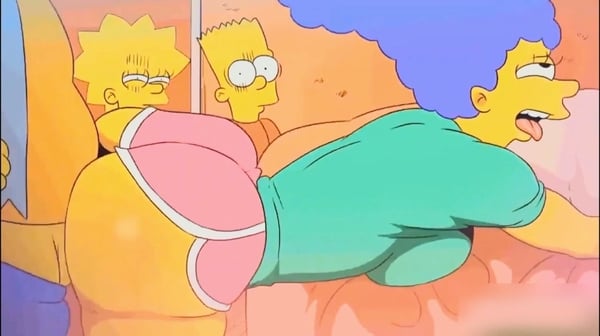 Dad fucks Barts mom [2D, Artists, The Simpsons]
