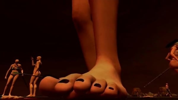 The Deaf Giantess - The Red Planet [Giantess]