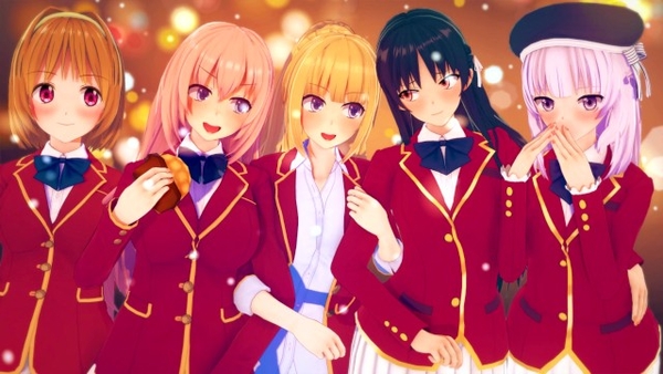 Classroom Of The Elite: Fucking 5 Babes Suzune, Kei, Honami, Arisu, Kikyou Hentai Compilation [Compilation, Hentai]