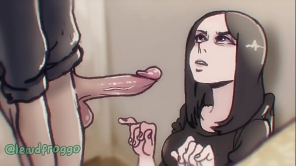 Brunette With Big Tits Sucks Cock Hentai 2D [2D]