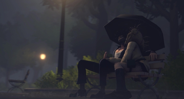 Toga and Dabi at the park [GreatM8][1080P] [3D, Artists]