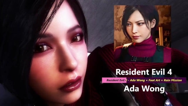 Resident Evil 4 - Ada Wong Foot Art Rain Mission - Lite Version [Resident Evil]