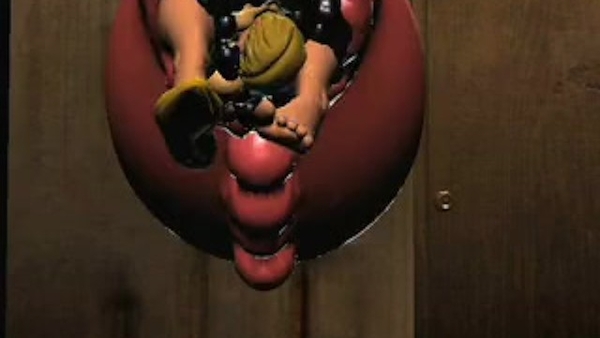 Tied Up Superheroine With Big Ass Vore Animation [Vore]