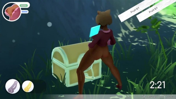 Hotglue: Futa Fox Fuck in the Woods [Furry, Futanari]