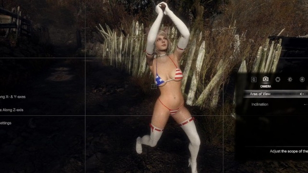 Resident Evil 4 Remake Playable Ashley Mod Ashley Patriot Pool Party Pt 1 [Resident Evil]