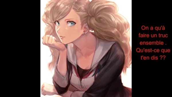 Persona Ann Takamaki JOI in French [Hentai, JOI, Persona, Slideshow]