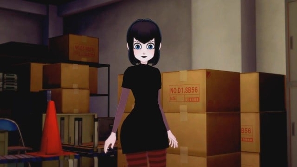 Sexy Vampire Girl in Stocking Mavis Dracula Enjoys a Big Dick [3D, Hotel Transylvania]