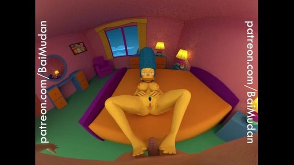 The Simpsons - Marge Simpson Footjob POV [The Simpsons]