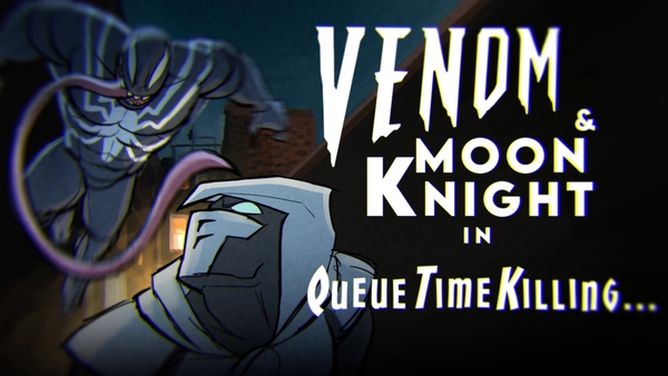 Venom and Moon Knight inQueue Time Killing (Anesquared) [2D, Marvel Rivals]