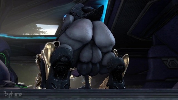 Arbiter Being toyed Julmdama Huge Tits Male on Futa Huge Cock tough Sangheili butt Futanari anal Futanari arbiter ass Fuck [Futanari]