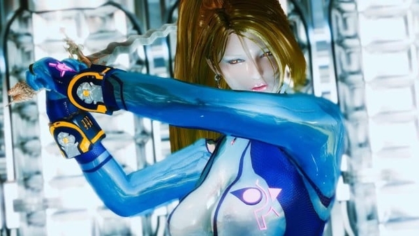 Brunette Zero Suit Samus Frees Monsters to Ride Their Cocks [Metroid, Monster]