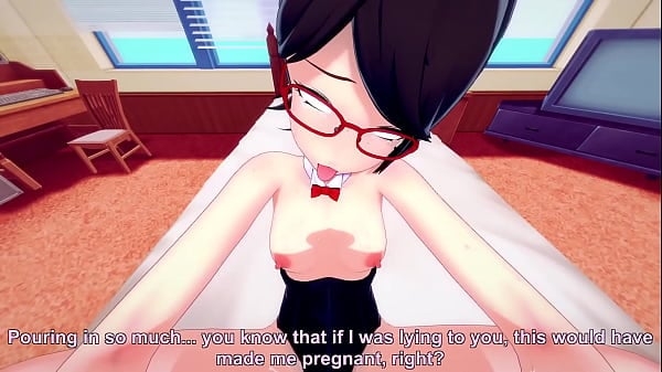 Naruto Shippuden Sarada Pleasures The 7Th Hokage In Barutos Room While He Is On A Mission [Naruto]