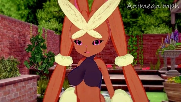 Training Your Personal Lopunny With Creampies until She Reaches Lv 100 - Pokemon Cartoon Hentai 3d [3D, Cartoon]