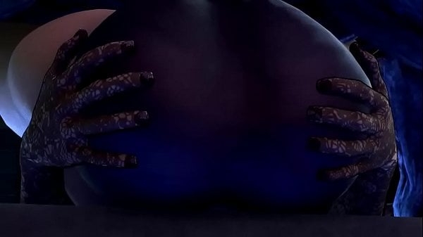 No dick is too big for nasty Miranda Lawson [Alien, Mass Effect, SFM]