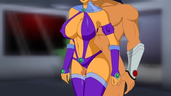 Grown Up Teen Titans - Part 6 - Luandr Dick Pussy Rub By Loveskysanhentai [Teen Titans]