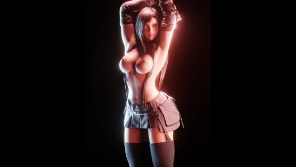 Tifa 3D 360 Game Big [3D, Final Fantasy]