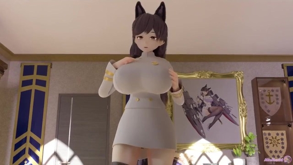 Boobs of a Hot Fix Girl Grow Even Bigger [3D, Breast expansion]