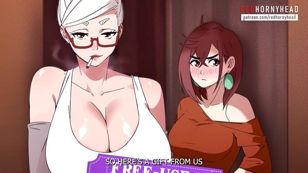 Granny Rewards Takakura With a Threesome [2D, Dandadan]