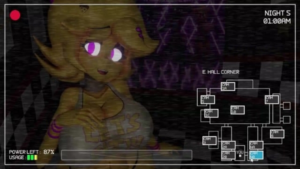 Five Nights In Anime 3D 13 All Jump Scares Part 2 [3D, Anime, FNAF]