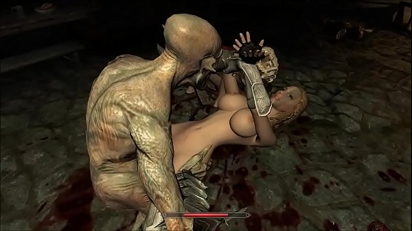 Alena and Mjoll in Trouble [Skyrim]