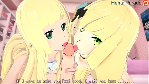 Threesome Lilie X Lusamine Pokemon Hentai Uncensored [Pokemon, Uncensored]