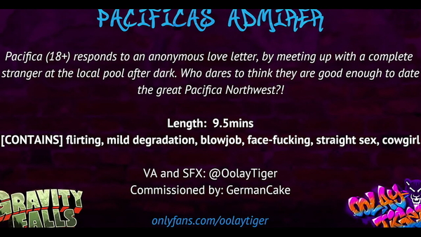 Gravity Falls Pacificas Admirer Lustful Audio Play By Oolay-tiger [Cartoon, Gravity Falls]