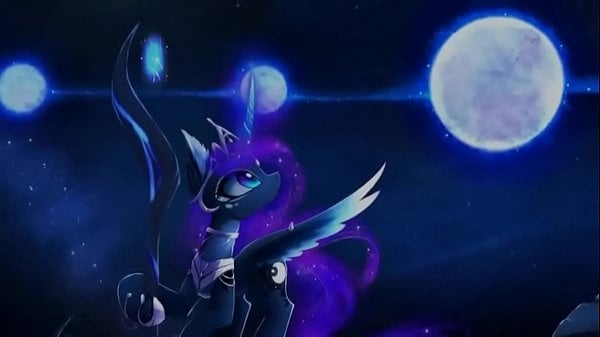 Lunas Secret Song for Discord at Midnight [Furry, My Young Pony (MLP)]