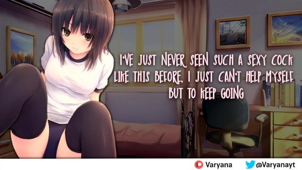 Tomboy Friend helps You Under the Desk [Asmr, Cartoon]