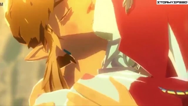 Sableserviette : Link and Mipha [ Legend Of Zelda Breathe Of The Wild ] [Legend of Zelda]