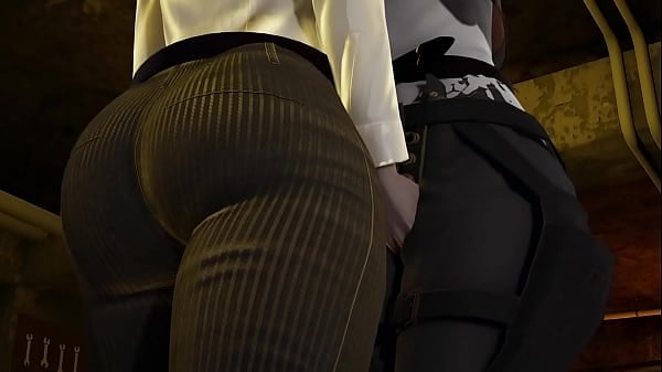 Mikasa Has Annie Is Underground And Immobilizes Her Lesbian Scene Full Video [Attack on Titan, Yuri]