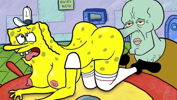 Handsome Squidward Destroys Spongebobs Holes [Hentai]