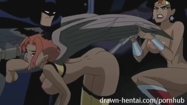 Justice League Collection (Wonder Woman, Hawkgirl, Batman, Flash) [Batman, Compilation, DC comics, Hentai]