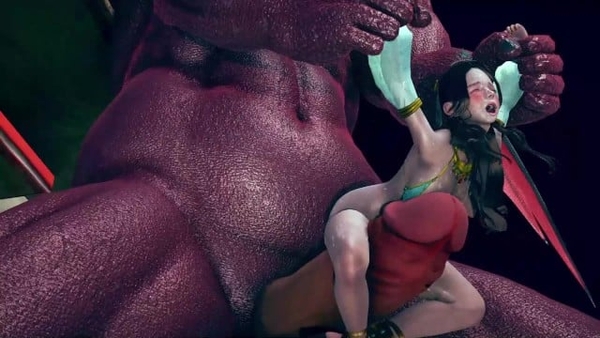 3D Animation - Huge Monster Fuck The Arabian Princess [3D, Monster]