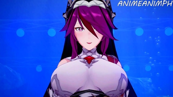 Genshin Impact Rosaria Hentai Party [Anime, Games, Genshin Impact, Hentai]
