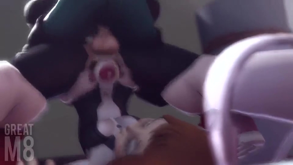 Deku Piledriving Ochaco - GreatM8 [Artists]