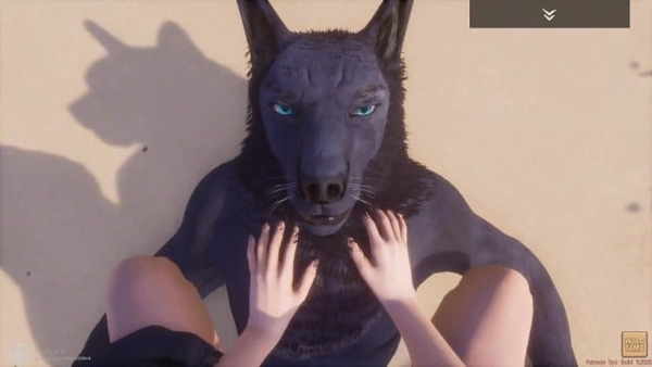 Mad Life Female Pov With Big Black Wolf [Furry, Monster, Yiff]
