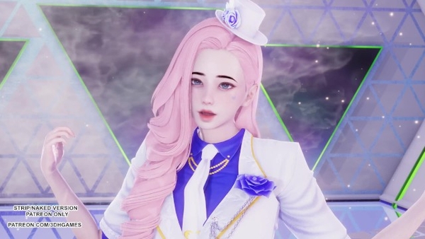 MMD Lee Suhyun - Alien Seraphine Sexy Kpop Dance League Of Legends Uncensored Hentai 4K [Alien, Hentai, League of Legends]