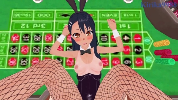 Hayase Nagatoro and I have intense sex in the casino - Dont Toy with Me, Miss Nagatoro POV Hentai [Cartoon, Halo]