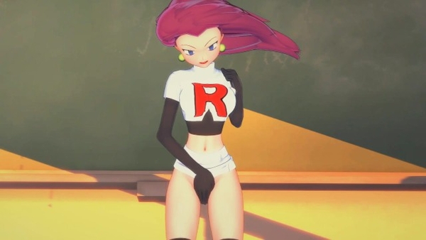 (3d Hentai) Pokemon - Jessie/musashi Masturbation (ポケットモンスタ ムサシ オナニー) [3D, Ecchi, Hentai, Pokemon]