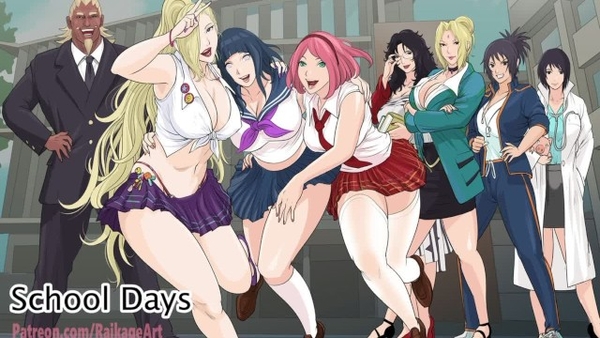 Naruto - Cum Inside Her Pussy In Class Uncensored [Naruto, Uncensored]
