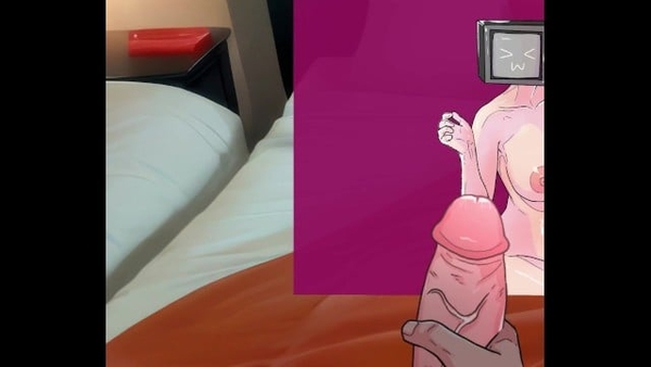 POV Of Man Masturbating With Hentai From Tv Woman - Skibidi Toilet Porn In Space Computer Goggles [Skibidi Toilet]