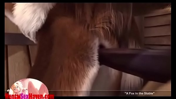 Stallion Fucks A Fox In The Ass [Hentai, Horse]