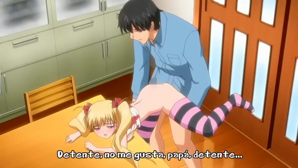 Oni Chichi 1 Spanish - School Hentai [Hentai]