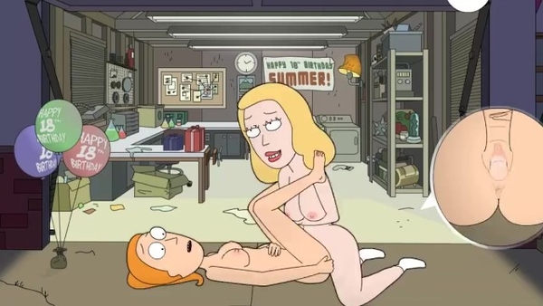 Summer Gets a Cock from Her Mom for Her Birthday [Futanari, Incest, Rick and Morty]
